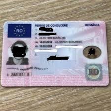 permis de conducere român înmatriculat